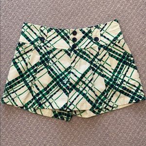 Anthropologie pleated shorts